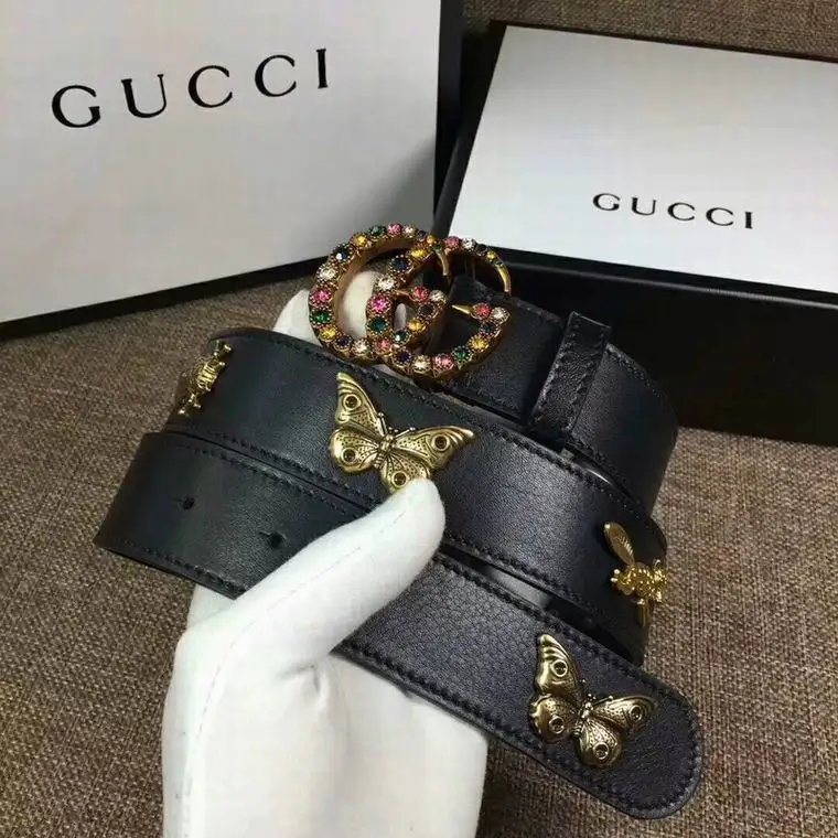 Gucci 原版皮带 40mmX95-125cm 7D09